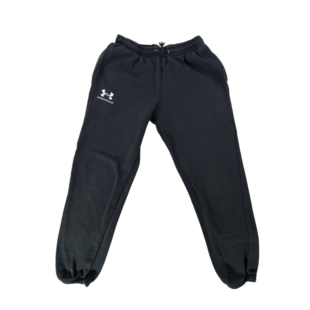 Under Armour Youth Large Black Rival Fleece Jogger Sweatpants